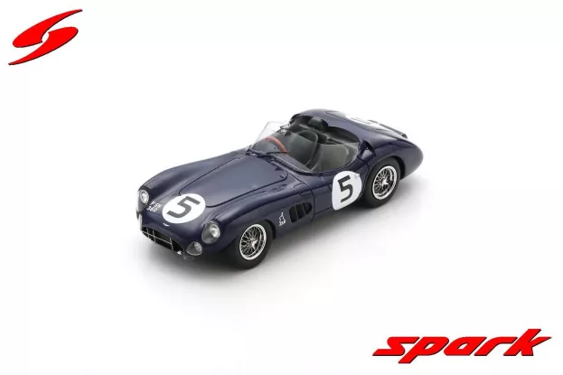 Spark Aston Martin Dbr1 Spider 3.0l S6 Team Border Reivers N 5 24h Le Mans 1961 J.clark R.flockhart 1:43 S2404