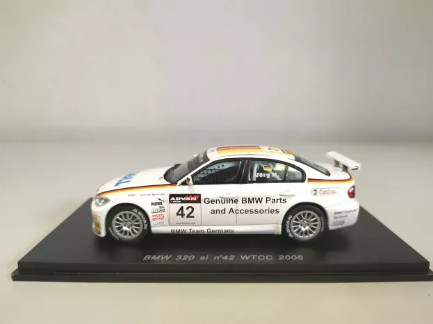 Spark Bmw 3-series 320 N 42 Wtcc 2006 J.muller 1:43 S0418