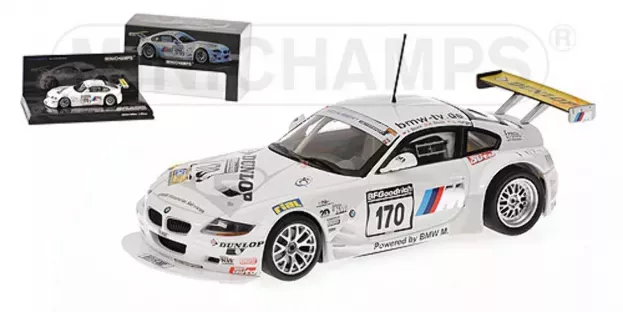 Minichamps Bmw Z4m Coupe N 170 Winner Vln 31. 250 Miles Race Schubert R. 2007 Hurtgen Stuck Stuck 1:43 400072770