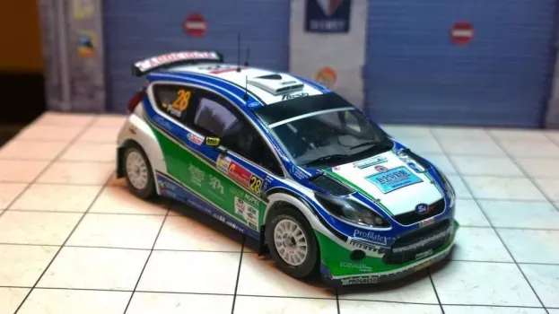 IXO Models Ford Fiesta S2000 Wrc N 28 Winner Rally Mexico 2010 X.pons A.haro 1:43 RAM414