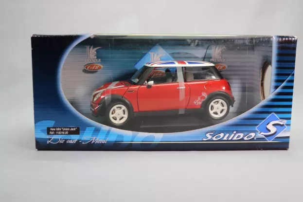 Solido Mini New Cooper Union Jack 1:18 118316