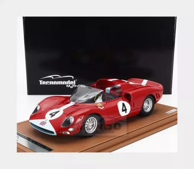 Tecnomodel Ferrari 275 P2 Spider Team Maranello Concessionaries N 4 1000km Nurburgring 1965 Graham Hill Jackie Stewart 1:18 TM18-273B