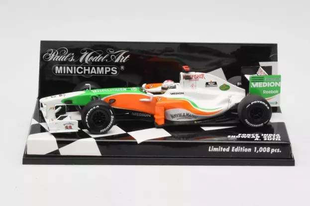 Minichamps Force India F1 Vjm03 N 14 Showcar 2010 A.sutil 1:43 400100084