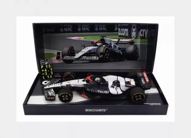 Minichamps Alpha Tauri F1 At04 Team Alpha Tauri N 3 Hungarian Gp With Pit Board 2023 Daniel Ricciardo 1:18 147231203
