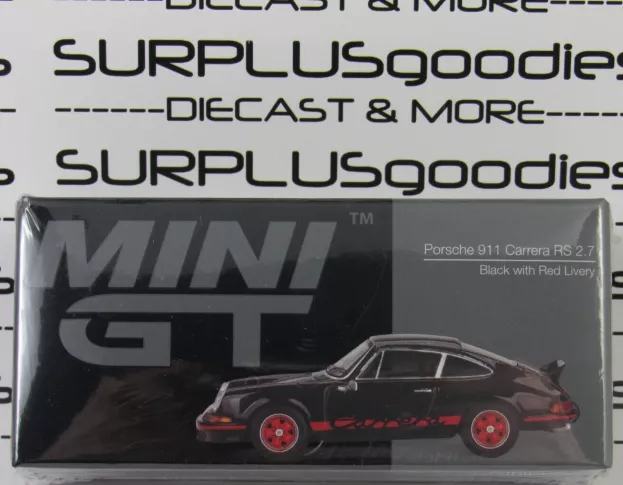 Mini-GT Porsche 911 Carrera Rs 2.7 Coupe Lhd 1973 1:64 MGT00688-L