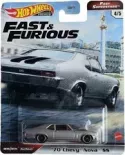 Hot Wheels Premium '70 CHEVY NOVA SS Fast & Furious Superstars GRK50 NEW Toy