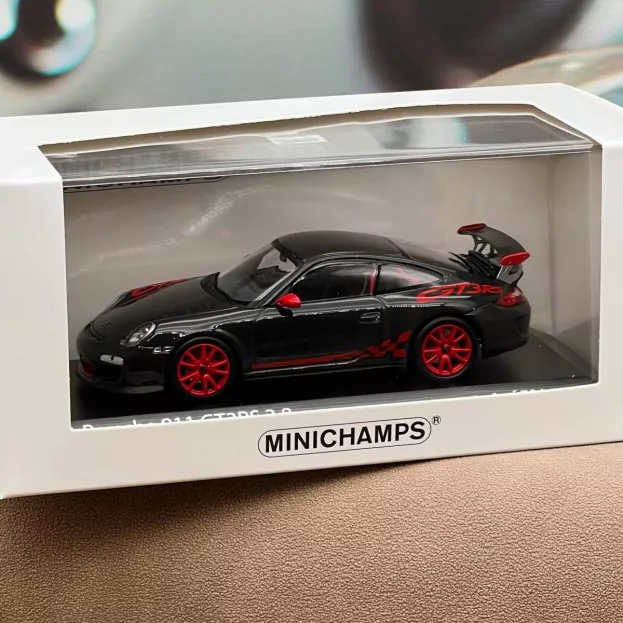 Minichamps Porsche 911 997-2 Gt3 Rs 3.8 Coupe 2009 Red Wheels 1:43 403069117