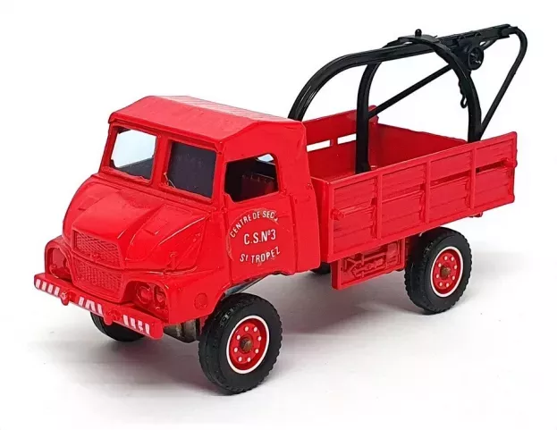 Solido Simca Unic Sumb 4x4 Truck Fire Engine With Crane 1986 1:50 2124