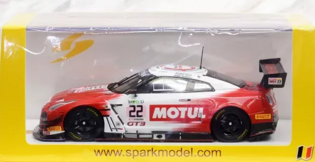 Spark Nissan Gt-r Nismo Gt3 Team Motul Rjn Motorsport N 22 24h Spa 2017 M.parry S.moore M.simmons 1:43 SB183