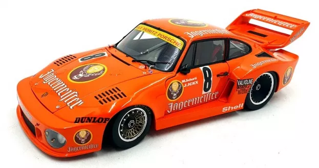 Truescale Porsche 935 N 8 Jagermeister 2nd 1000km Nurburgring 1978 Schurti Ickx 1:18 TSM111803