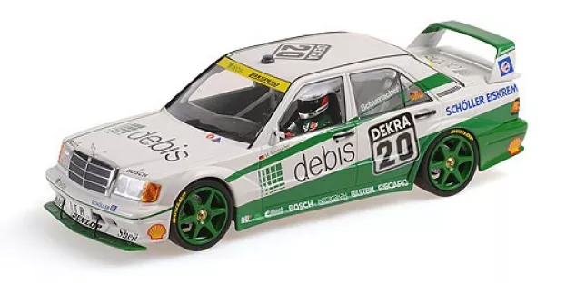 Minichamps Mercedes 190e 2.5 16v Evo2 Team Zakspeed N 20 Dtm Season 1991 Michael Schumacher 1:18 155913620