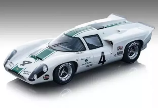 Tecnomodel Lola T70 Mk3b Gt 5.0l V8 Team Sidney Taylor N 4 6h Brands Hatch 1969 P.revson S.axelsson D.hulme 1:18 TM18-207D