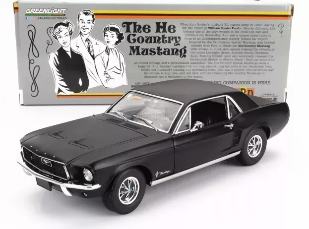 Greenlight Ford Mustang Coupe 1968 The He Country Mustang 1:18 13661