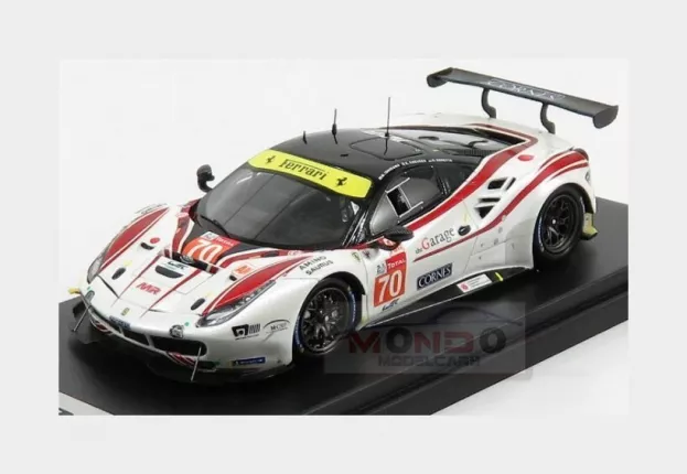 Looksmart Ferrari 488 Gte 3.9l Turbo V8 Team Mr Racing N 70 24h Le Mans 2018 O.beretta E.cheever Iii M.ishikawa 1:43 LSLM087