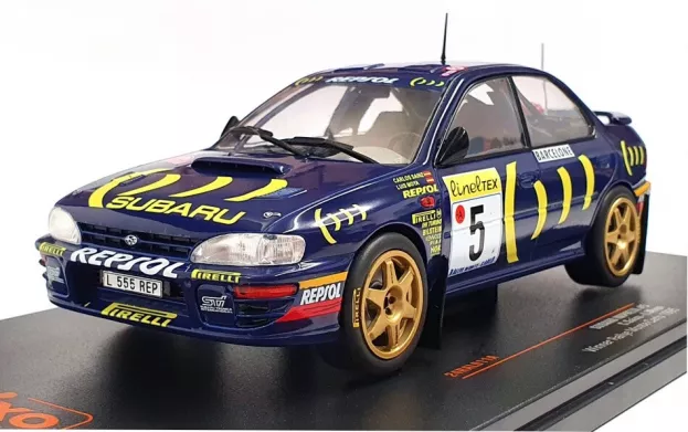 IXO Models Subaru Impreza 555 Repsol N 5 Winner Rally Montecarlo 1995 C.sainz L.moya 1:24 24RAL011A