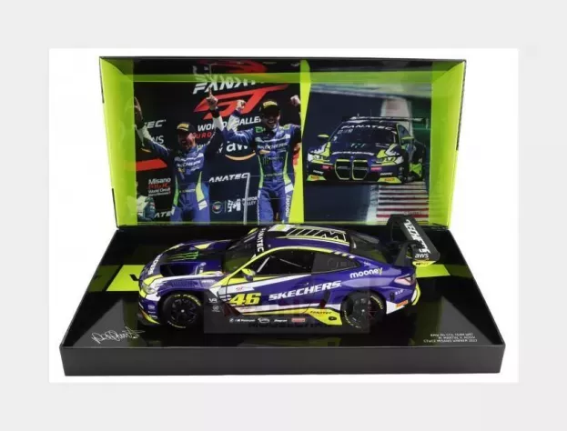 Minichamps Bmw 4-series M4 Gt3 Team Wrt N 46 Winner Gtwce Gt World Challenge Europe Sprint Cup Misano Italy 2023 Valentino Rossi Maxime Martin 1:18 113232746BOX