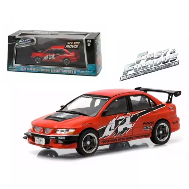 Greenlight Mitsubishi Sean's Lancer Evolution Ix 2006 Tokyo Drift Fast & Furious 3 1:43 86213