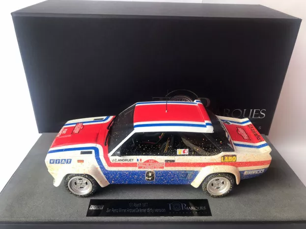 Top Marques Fiat 131 Abarth Team Fiat Italia N 10 Winner Rally Montecarlo 1980 W.rohrl C.geistdorfer 1:18 TOP043C