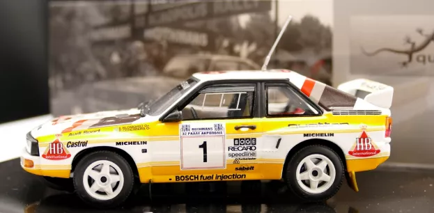 Minichamps Audi Quattro Sport N 1 Rally Acropolis 1985 S.blomqvist B.cederberg 1:43 5030500203