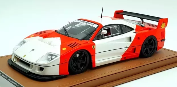 Tecnomodel Ferrari F40 Lm N 0 Racing 1996 Black Wheels 1:18 TM18-286L