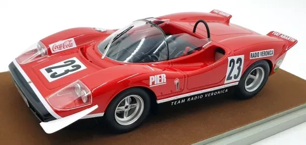 Tecnomodel Abarth 2000s N 23 Silverstone 1969 Ed Swart 1:18 TM18-58B