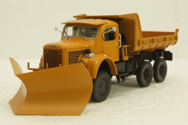 Norev Berliet Gbc 8 6x6 Truck Chasse Neige Dde Snow Plough 1:43 690010