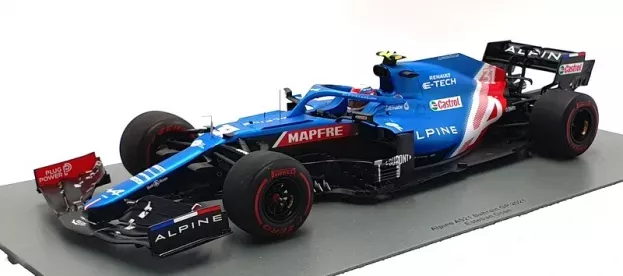 Spark Alpine F1 A521 Renault E-tech 20b Team Alpine N 31 Bahrain Gp 2021 Esteban Ocon 1:18 18S581