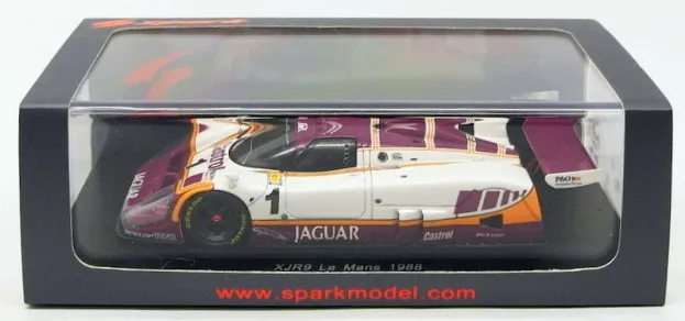 Spark Jaguar Xjr9 Team Silk Cut Jaguar T.w.racing N 1 24h Le Mans 1988 M.brundle D.leslie 1:43 S4717