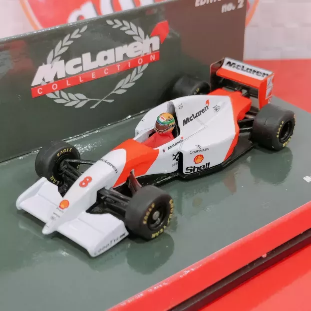 Minichamps Mclaren F1 Mp 4 8 Ford N 8 A. Senna 1:64 6408