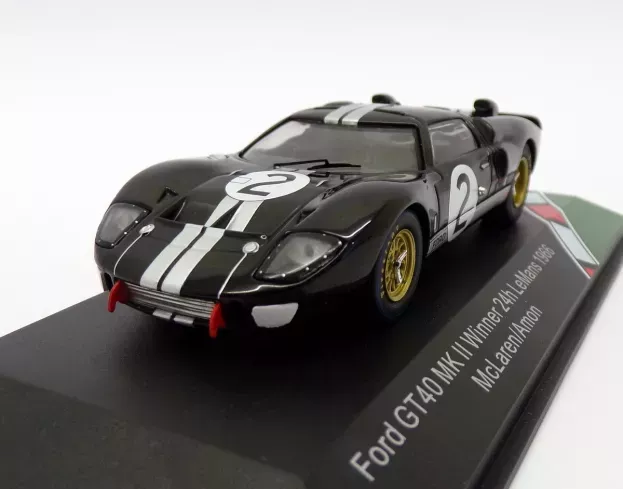 CMR Ford Gt40 Mkii 7.0l V8 Team Shelby American Inc. N 2 Winner 24h Le Mans 1966 B.mclaren C.amon 1:43 CMR43054