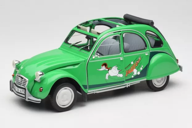 Norev Citroen 2cv 1982 Open Roof 1:18 181513