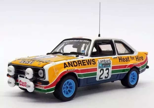 Vitesse Ford Escort Rs 1800 N 23 3rd Rally Rac Lombard 1977 R.brookes J.brown 1:43 42379