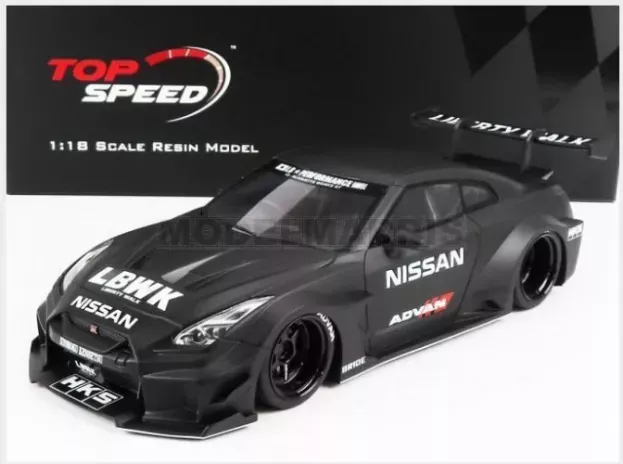 Truescale Nissan Gt-rr r35 Liberty Walk 2016 1:18 TS0356