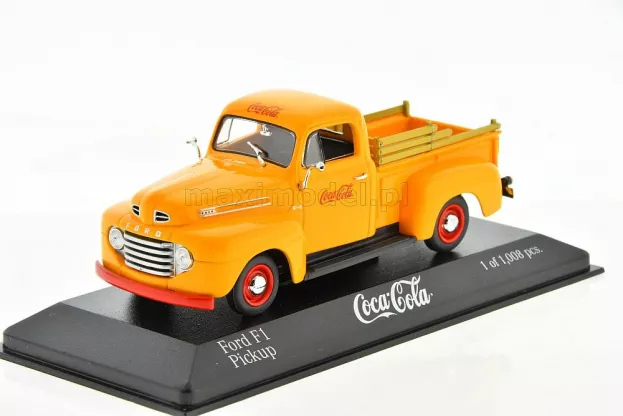 Minichamps Ford F-1 Pick-up 2-door Coca-cola 1949 1:43 400082062