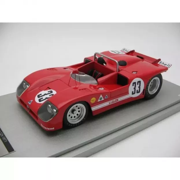 Tecnomodel Alfa Romeo T33 3 N 33 2nd 12h Sebring 1971 N.galli R.stommelen 1:18 TM18-50D