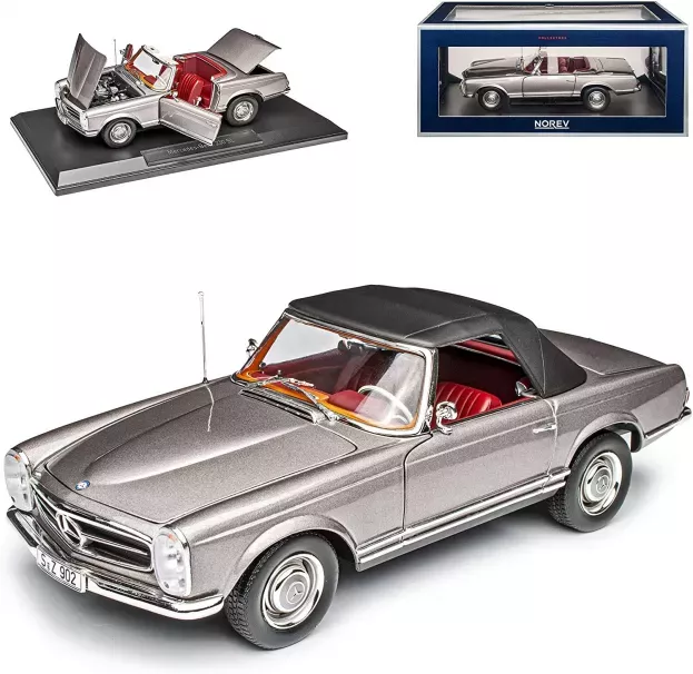Norev Mercedes 230sl Cabriolet 1963 1:18 183498
