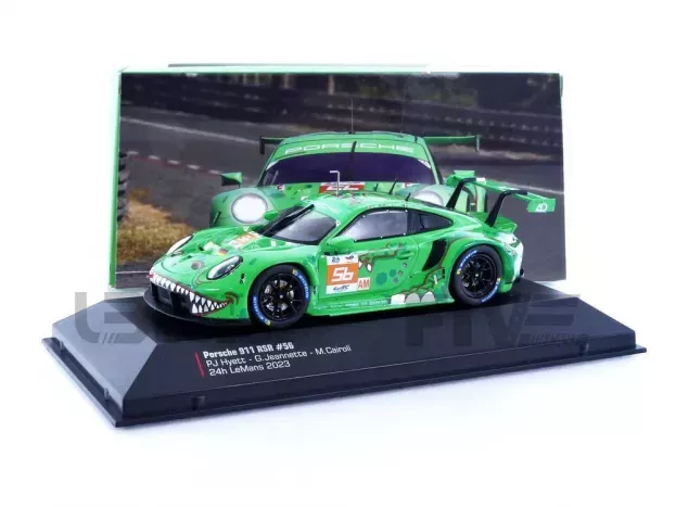 IXO Models Porsche 911 991-2 Rsr-19 4.2l Team Project 1-ao N 56 24h Le Mans 2023 Matteo Cairoli Phillip Jeffrey Hyett Gunnar Jeannette 1:43 LEGT43-23005