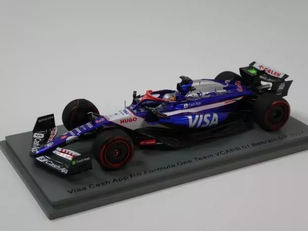 Spark Racing Bulls F1 Vcarb-01 Team Visa Cash App N 3 Saudi Arabia Gp 2024 Daniel Ricciardo 1:43 S9521