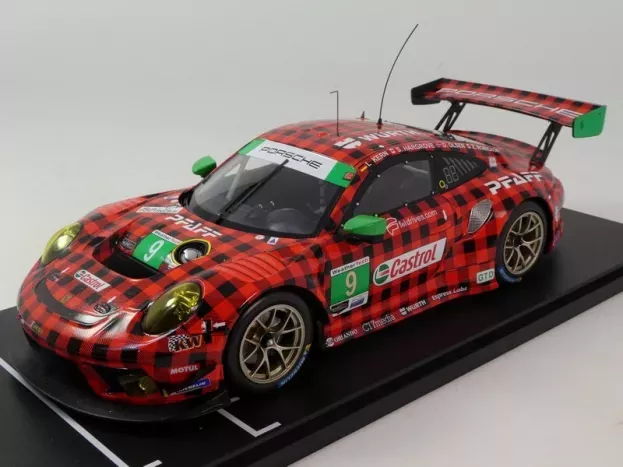 IXO Models Porsche 911 911-2 Gt3 R Team Pfaff Motorsports N 9 24h Daytona 2019 S.hargrove L.kern D.olsen Z.robichon 1:18 LEGT18-23002