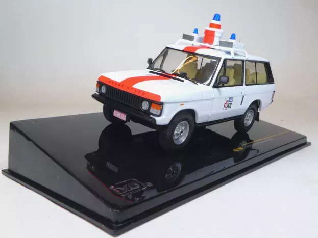 IXO Models Land Rover Range 3.5 4-door Belgium Police 1978 1:43 CLC160