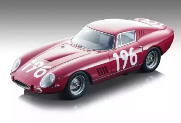 Tecnomodel Ferrari 275 Gtb c Competizione N 196 Targa Florio 1965 G.biscaldi B.deserti 1:18 TM18-85F