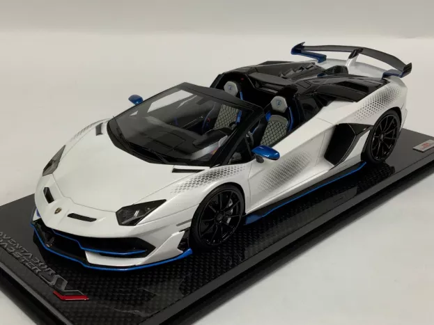 MR Models Lamborghini Aventador Svj Roadster Xago Edition 2018 Con Vetrina With Showcase 1:18 LAMBO039XA