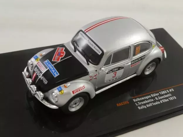 IXO Models Volkswagen Beetle 1303s N 3 Rally Elba 1973 L.trombotto G.zanchetti 1:43 RAC326