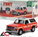 GREENLIGHT 19118 1:18 1996 FORD BRONCO (FDNY) NEW YORK FIRE