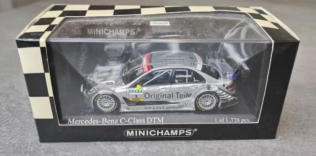 Minichamps Mercedes C-class N 1 Original Teile Dtm 2007 B.schneider 1:43 400073701