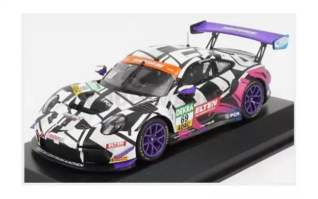Minichamps Porsche 911 991 Gt3 R Team Iron Force N 69 Gt Masters 2019 J.e.slooten L.luhr 1:43 413196069