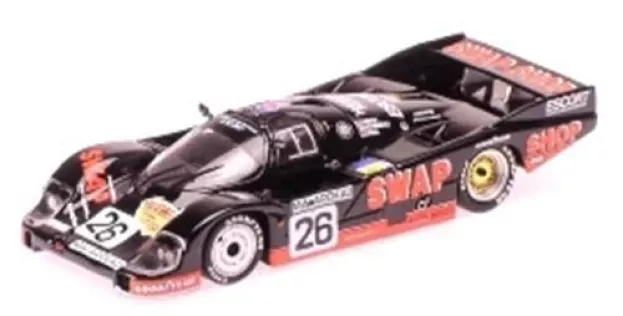 Minichamps Porsche 956 2.6l Twin Turbo Team Henn S T-bird Swap Shop N 26 2nd 24h Le Mans 1984 Jean Rondeau John Paul Jr. 1:43 430846526