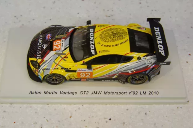Spark Aston Martin Vantage Gt2 Jmw Motorsport N 92 Le Mans 2010 R.bell T.sugden B.miller 1:43 S2590