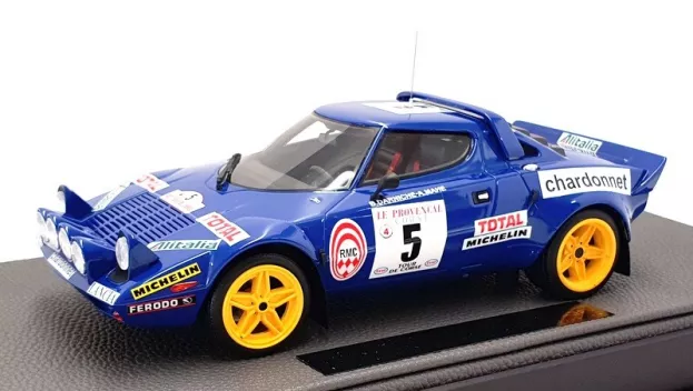 Top Marques Lancia Stratos Hf N 5 Winner Rally Tour De France 1976 Bernard Darniche Alain Mahe' 1:18 TOP099D