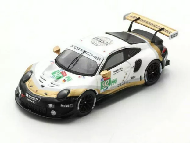 Spark Porsche 911 991 Rsr Team Porsche Gt N 92 24h Le Mans 2019 M.christensen K.estre L.vanthoor 1:87 87S151